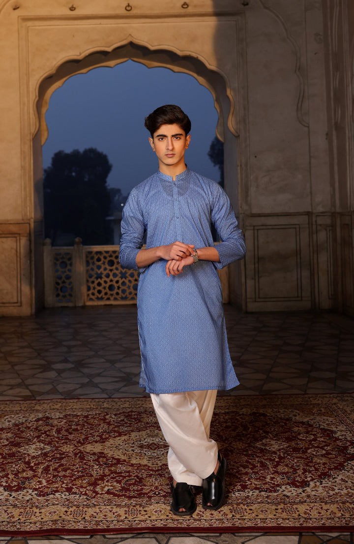 Summer'22 Teens Casual Styling Kurta Purple