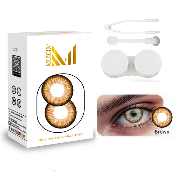 MUICIN - Mr & Mrs Party Wear Colored Eye Contact Lenses