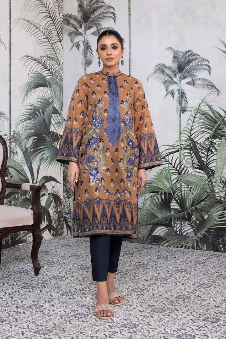 Sapphire- Embroidered Lawn Shirt