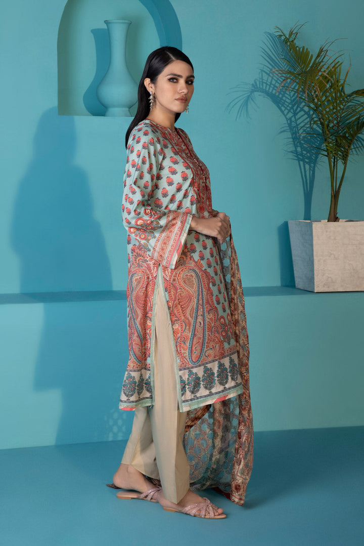 Sapphire 2 Piece - Embroidered Silk Suit