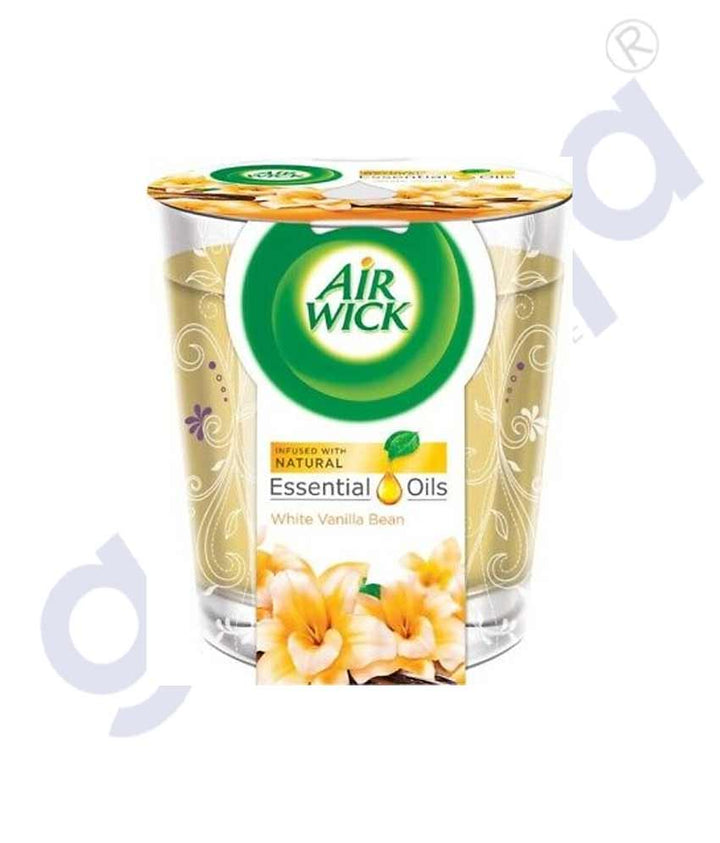 Airwick Perfumed Candle Vanilla Bean 105Gm