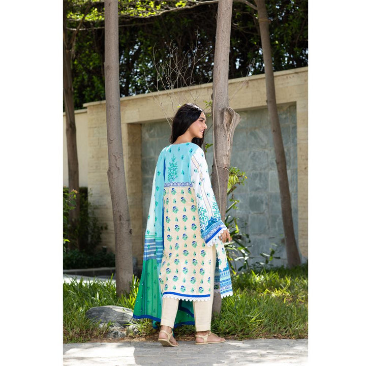 Zellbury- Digital Printed Khaddar Shirt, Khaddar Dupatta & Khaddar Trouser WUW21X30108