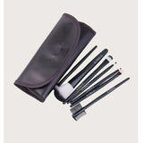 Shein- 7-Piece Double Fiber Makeup Brush Set With Bag by Bagallery Deals priced at #price# | Bagallery Deals