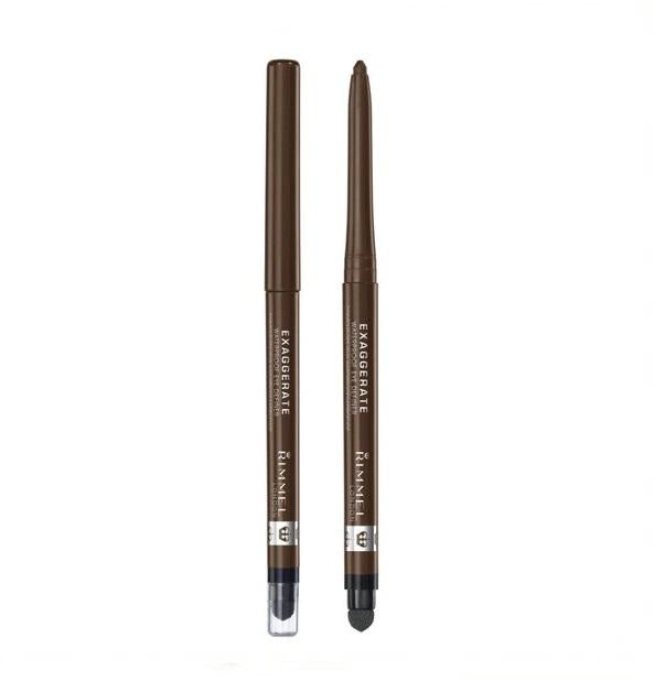 Rimmel- Exaggerate Waterproof Eye Definer, 212 Rich Brown, a medium brown shade