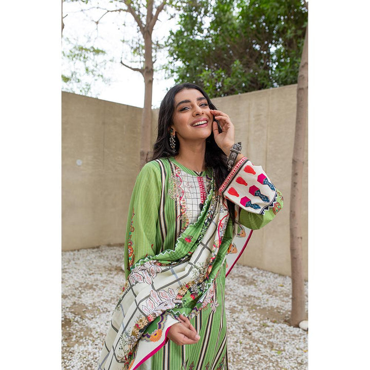 Zellbury- Digital Printed Cambric Shirt, Cambric Dupatta & Cambric Trouser WUW21X30139