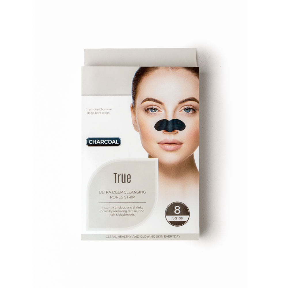 True- Charcoal Ultra Deep Cleansing Pore Strips by TRUE priced at #price# | Bagallery Deals