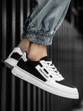 Shein- Men Lace-up Front Skate Shoes