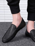 Shein- Men Letter Detail Loafers