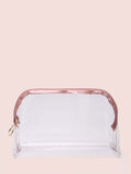 Shein- Clear Roundtop Makeup Bag