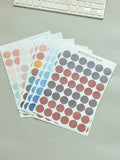 Shein - 10Pcs Round Sticker Set