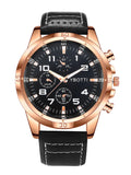 Shein - Men Triple Dial Quartz Watch