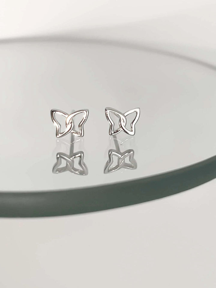 Shein- Butterfly Design Stud Earrings