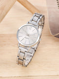 Shein - Minimalist Round Pointer Quartz Watch