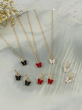 Shein- 9pcs Butterfly Decor Jewelry Set