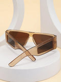 Shein- Geometric Frame Fashion Glasses