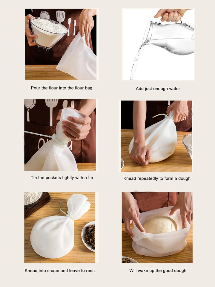 Shein- 1pc Silicone Kneading Bag