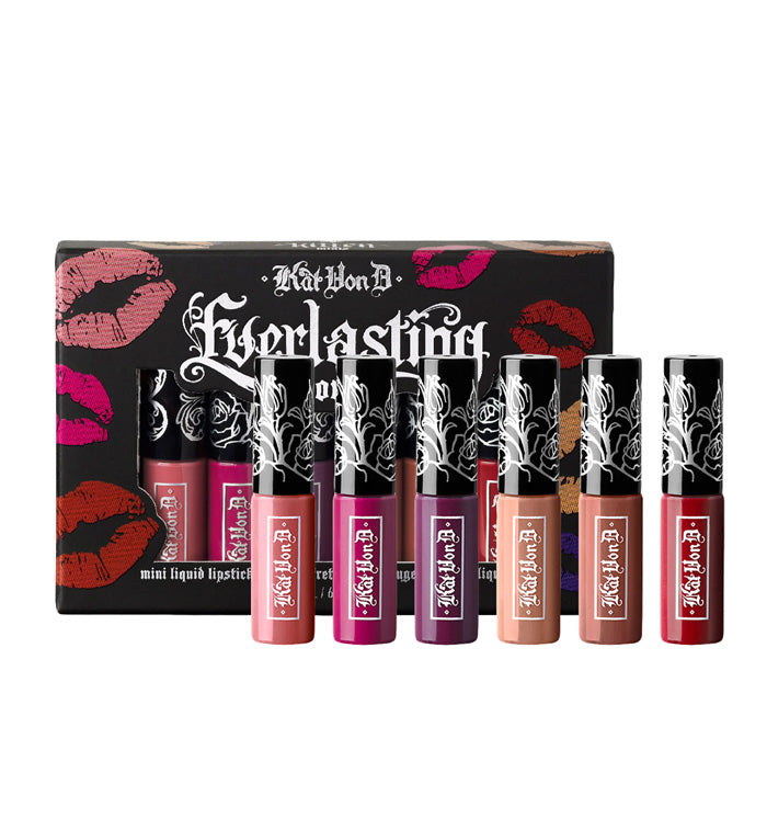 Kat Von D- Kitten Mini: Everlasting Love Mini Liquid Lipstick Set