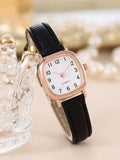 Shein - Square Design Quartz Watch