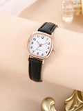 Shein - Square Design Quartz Watch