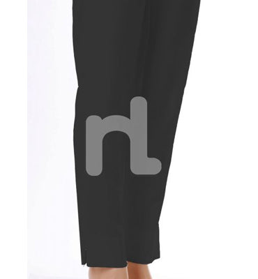 Nishat Linen- Black Dyed Stitched Lycra Pant For Women by Nishat Linen priced at #price# | Bagallery Deals