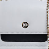 VYBE- Bag Cross Body Front Buckle-White
