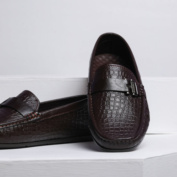 VYBE- Leather Loafer- Brown