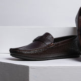 VYBE- Leather Loafer- Brown