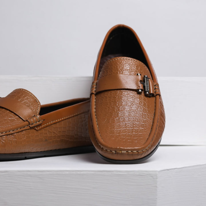 VYBE- Leather Loafer- Mustard