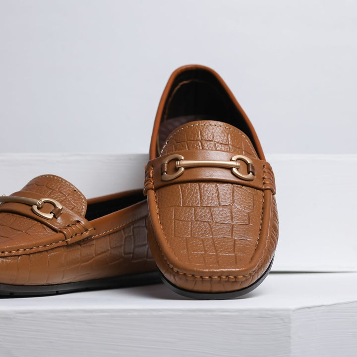 VYBE- Leather Loafer- Brown