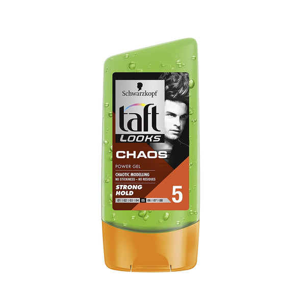 Schwarzkopf Taft-  Looks Chaos Power Gel - Strong Hold 5 (150ml)