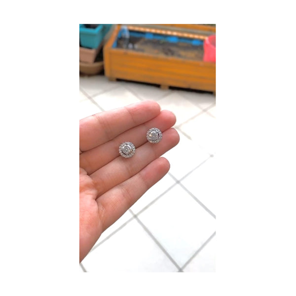 Bijouterie- Silver Studs Earrings