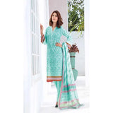 Gul Ahmed- 3PC Lawn Unstitched Printed Suit CL-22176 B