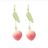 Shein- Fashion Jewellery 1 Pair Peach Earring