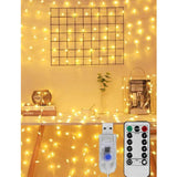 Shein - 1Pc String Light With 30Pcs Star Shaped Bulb