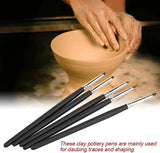 The original 5 Pcs/Set Sillicon Soft Head Clay/Art Pottery Moulding Diy Pen Set