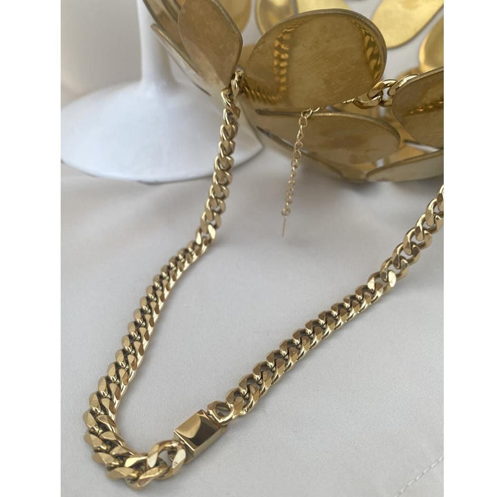 Bijouterie- Clavical Thick Chain Necklace