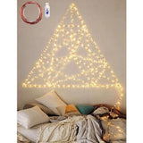 Shein- 1pc Copper String Light With 200pcs Bulb