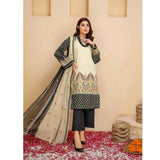 Royal 3 Pc Unstitched Lawn Collection By SS 07