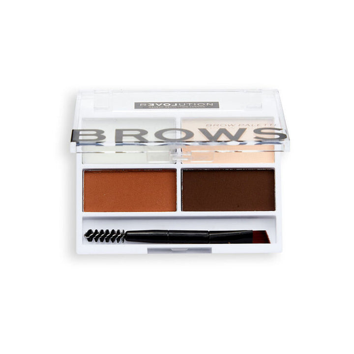 Revolution Relove Colour Cult Brow Palette Dark