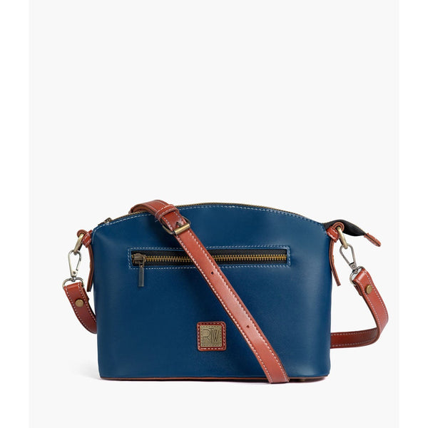 RTW- Blue dome cross-body bag