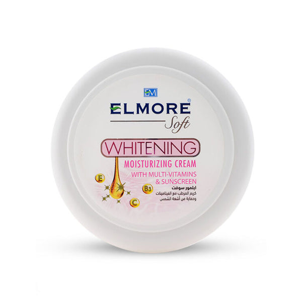 Elmore- Soft Moisturizing Whitening Cream, 200ml