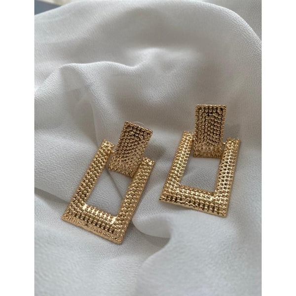 Bijouterie- Rectangular Punk Earrings