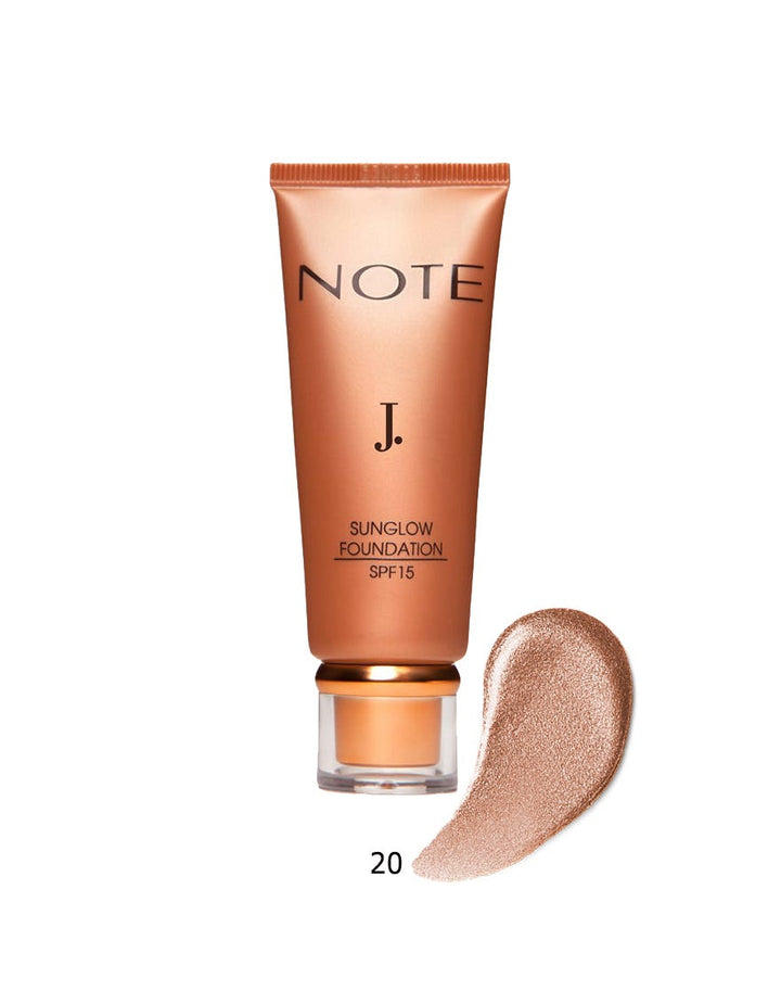 J. Cosmetic- Sun Glow Foundation 20