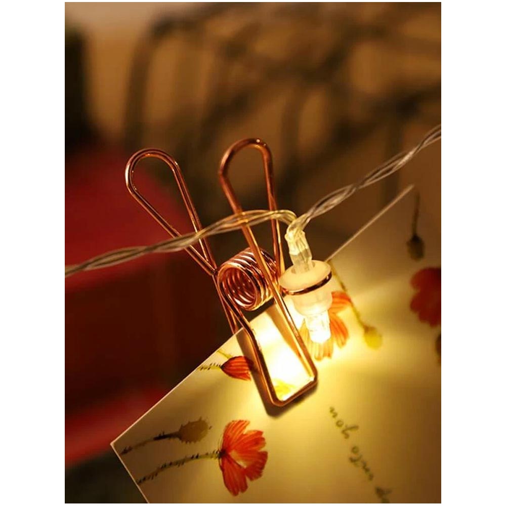 Shein- 20pcs Iron Clip Bulb String Light by Bagallery Deals priced at #price# | Bagallery Deals