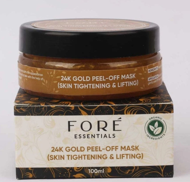 Fore' Essentials- 24k Gold Peel of Lifting Mask -Organic