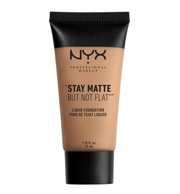 NYX Professional Makeup- Stay Matte but Not Flat Liquid Foundation, 08 Golden Beige