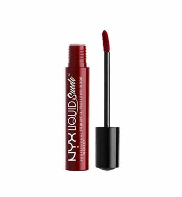 NYX Professional Makeup Liquid Suede Cream Lipstick 03 Cherry Skies