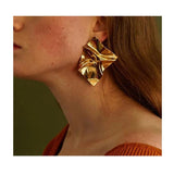 The Marshall- Five-Layer Big Gold Statement Earrings For Women - TM-E-47
