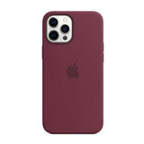 Iphone Silicon Mobile phone cover - Brownish-Red Maroon/New