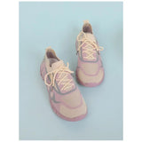 Shein- Colorblock Lace Up Decor Knit Running Shoes
